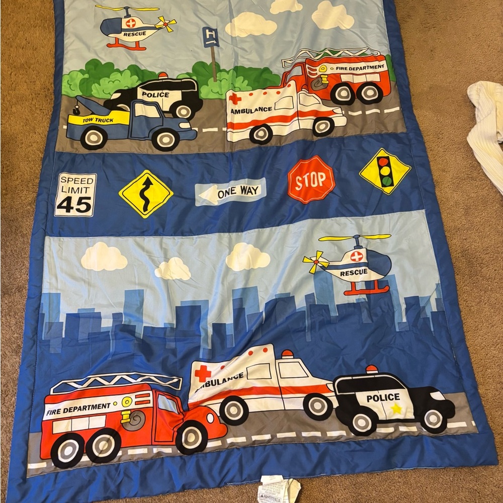 Kids' Rescue Adventure Blue Comforter Set - Picture 3 of 4